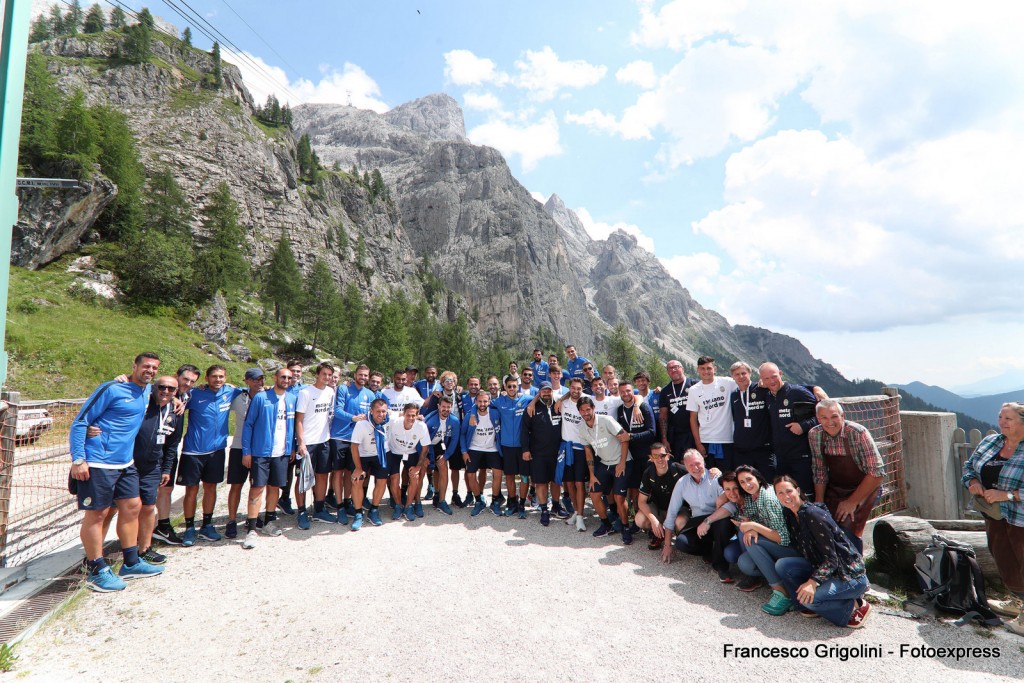 19-06-17 FIERA DI PRIMIERO RITIRO HELLAS VERONA GIORNO DI RIPOSO SULLE PALE DI SAN MARTINO